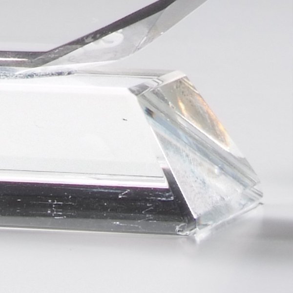 名入れ クリスタル製サークルミニ盾オブジェ