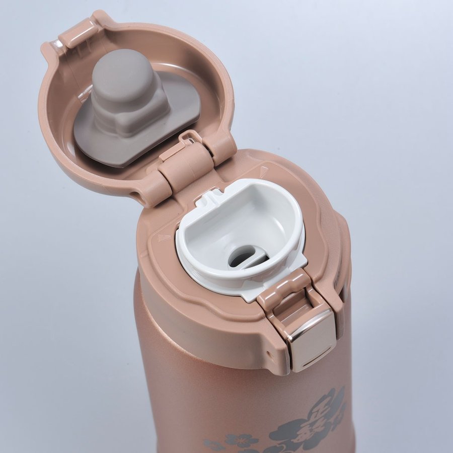 名入れ 象印 ワンタッチステンレス製携帯用まほうびん360ml