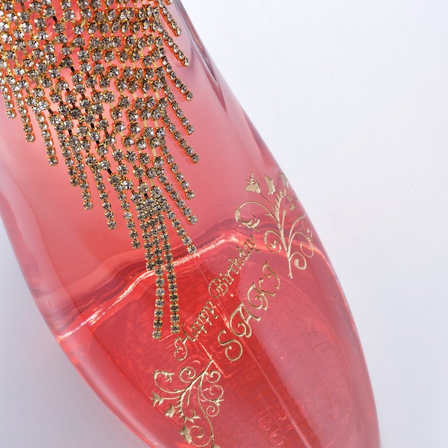 名入れ リキュール シンデレラシュー　豪華ボリュームネックフラワー　おまかせボトルネックレス　2018バージョン　