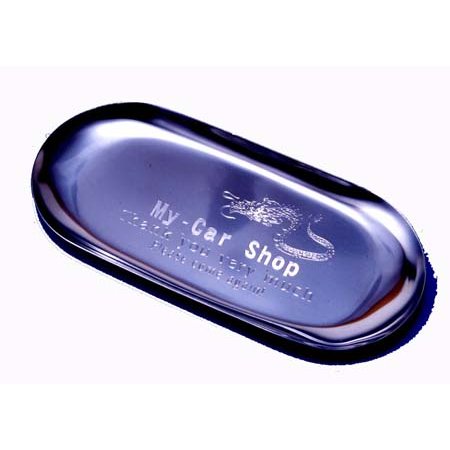 名入れ ステンレスオリジナルマネートレー