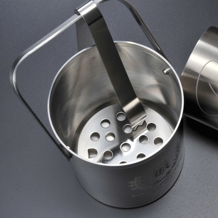 名入れ トング付 ステンレスアイスペール | エンジェリック 公式