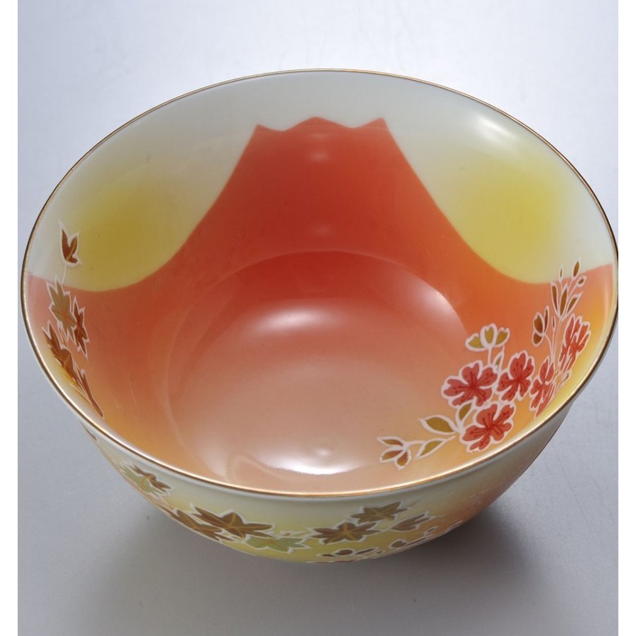 名入れ 有田焼　桜もみじ夫婦茶碗ペアセット