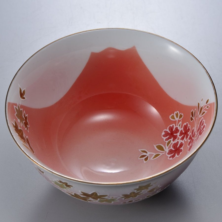 名入れ 有田焼　桜もみじ夫婦茶碗ペアセット