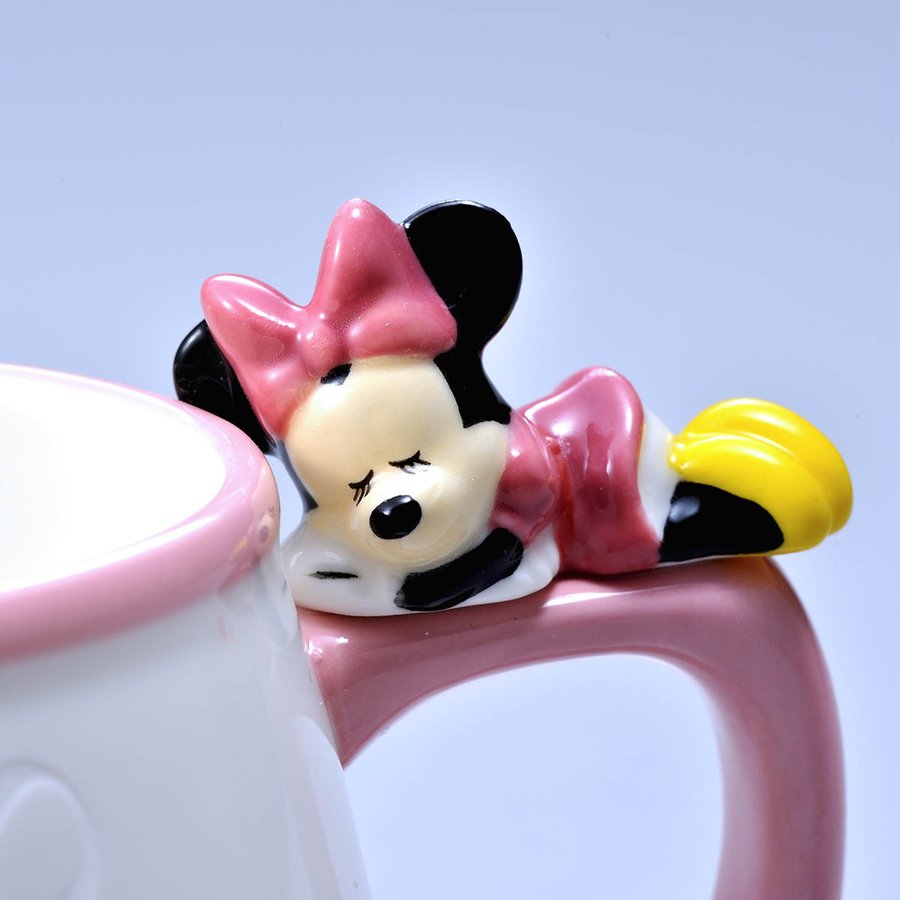名入れ ディズニー 取っ手付 すやすやマグカップ