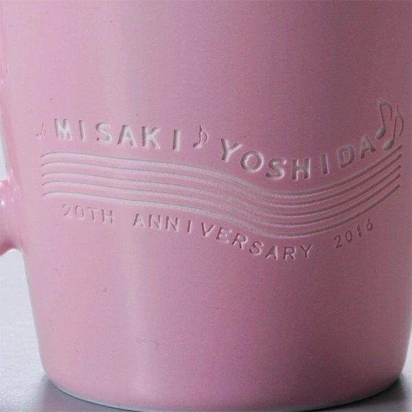 名入れ ト音記号マグカップ 単品 ピンク