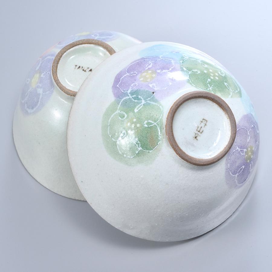名入れ ペア茶碗セット 一珍花 夫婦茶碗 2点 ペアセット 木箱入り
