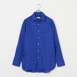 アングレー　リネンシャツ　L　ブラック　定価約2.8万円 アンタイドスタイルなら 【ANGLAISアングレー公式通販】