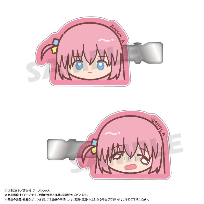 アニメ「ぼっち・ざ・ろっく！」ゆるころフェイス ヘアクリップ A 後藤