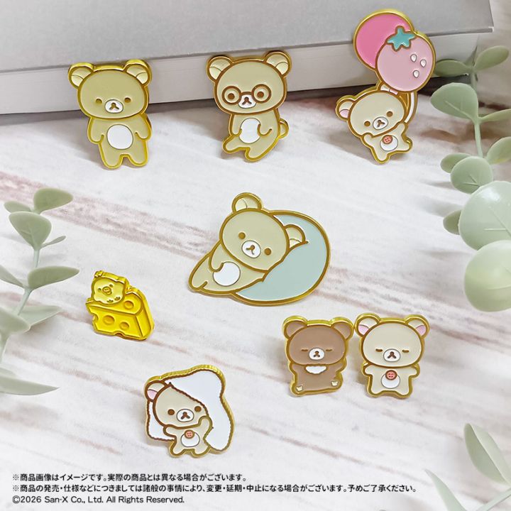 11月予約】リラックマ BASIC RILAKKUMA Favorite Things ピンズ