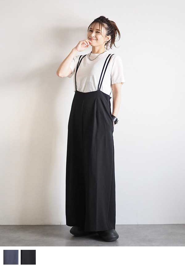 ダブルストラップサロペット