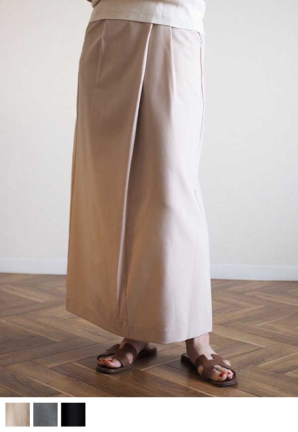 ウエストタックスカート