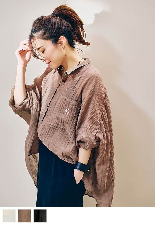 【新商品】Poncho Shirt/ポンチョ シャツ
