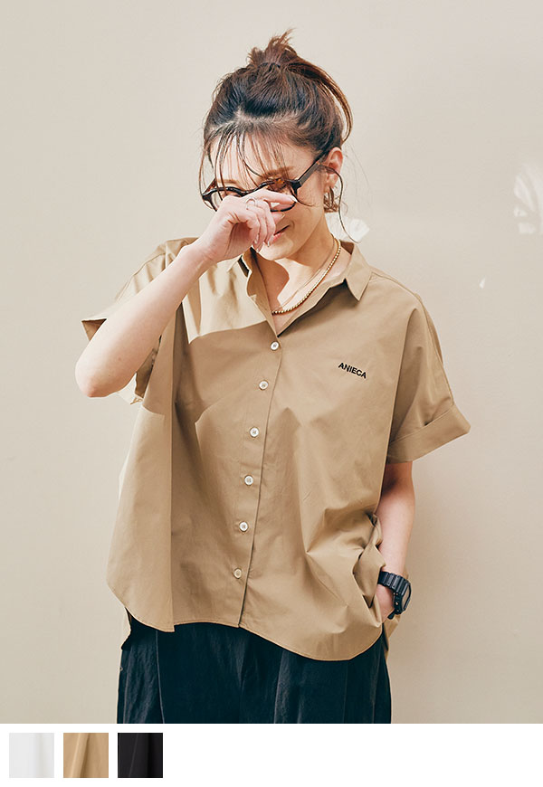 【4月17日21時販売開始】Logo Half Sleeve Shirt/ロゴハーフスリーブシャツ