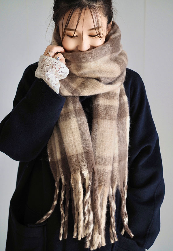 【在庫なし】Check Stall/チェック ストール