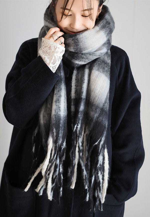 【在庫なし】Check Stall/チェック ストール