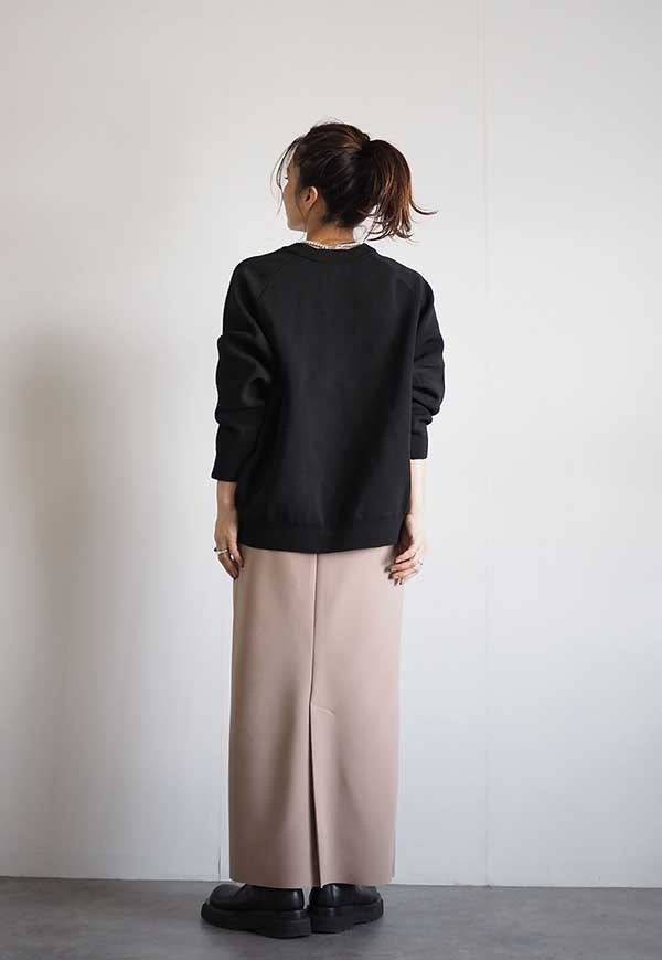 在庫なし】ヘムジップストレッチセミタイトスカート | スカート