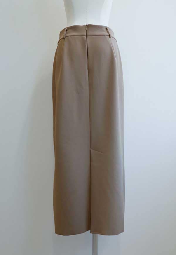 在庫なし】ヘムジップストレッチセミタイトスカート | スカート