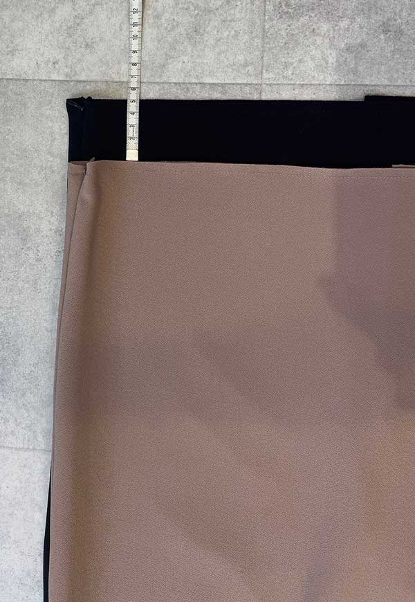 在庫なし】ヘムジップストレッチセミタイトスカート | スカート