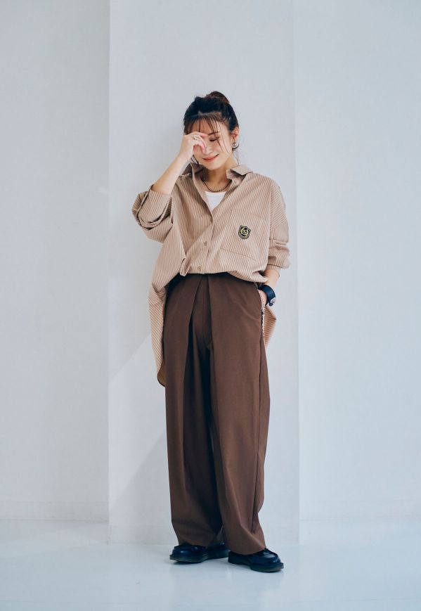Front Tuck Pants/フロントタックパンツ | パンツ | ANIECA ONLINE