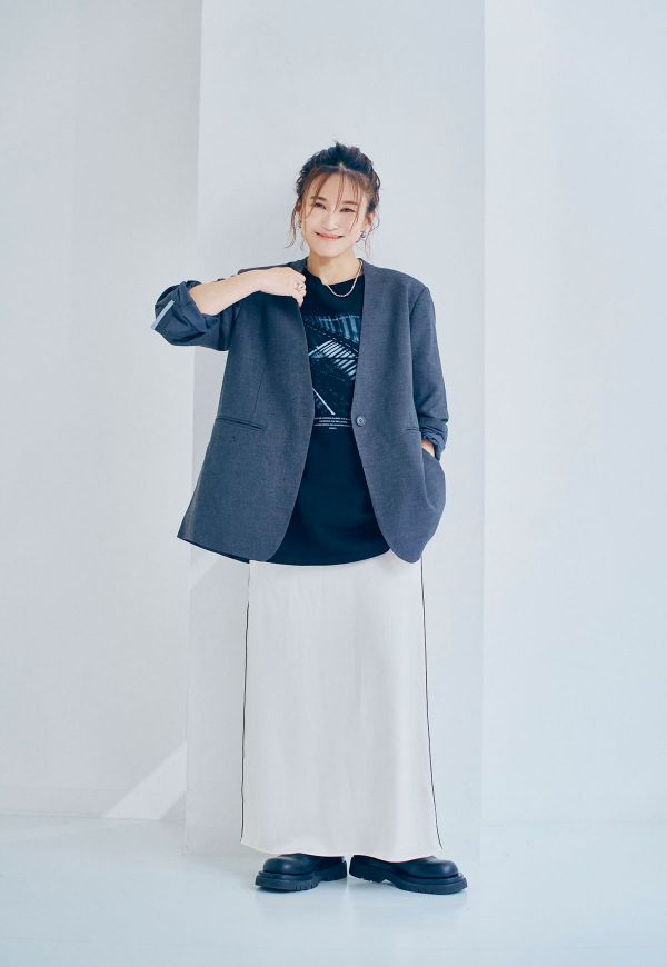 Mellow Line Skirt/メローラインスカート | スカート | ANIECA ONLINE