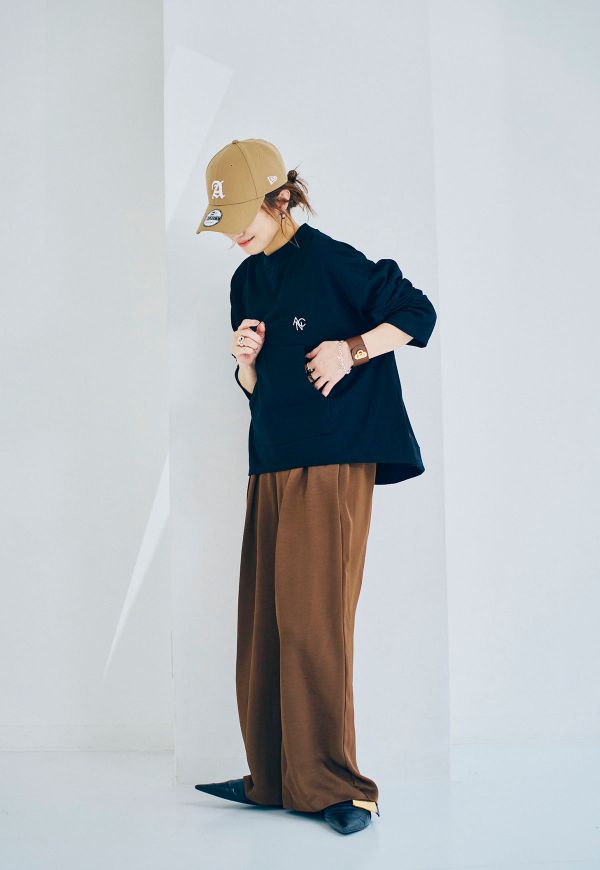 美品　nagonstans arm-cover pullover 変形スウェット 美品 nagonstans arm-cover pullover 変形スウェット