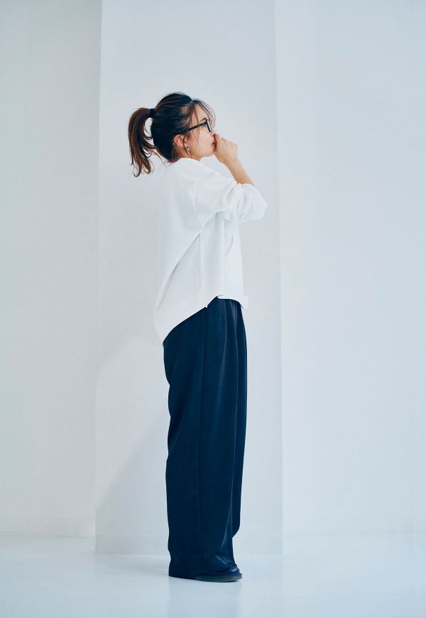 ANIECA スリープタックプルオーバー タックスリーブポンチプルオーバー[品番：EHEW0047391