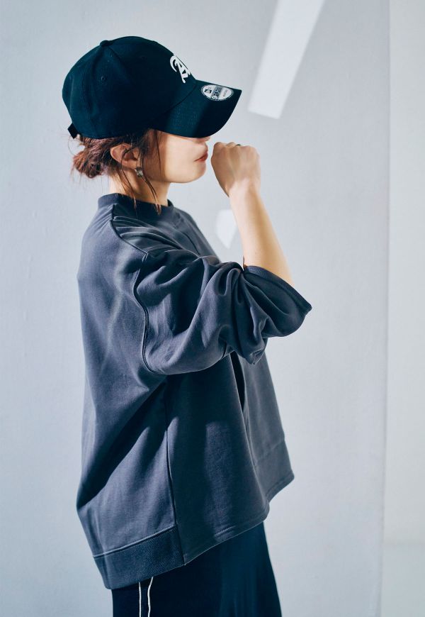 ANIECA スリープタックプルオーバー アニュアンス anuans ネックタックポンチプルオーバー （KHAKI