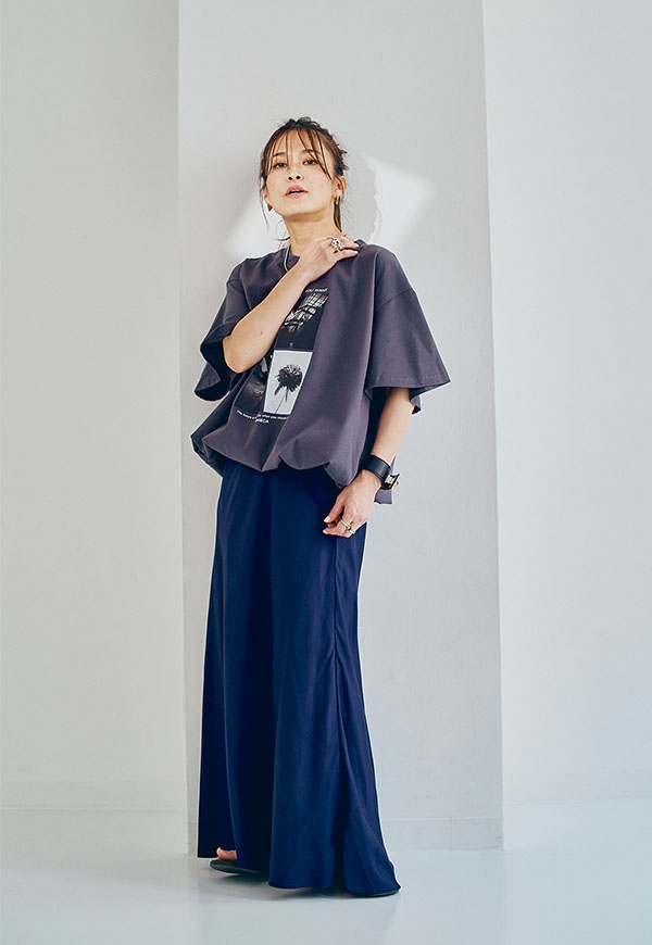 7月3日21時販売開始】Photo A Line Tee/フォトAラインTシャツ
