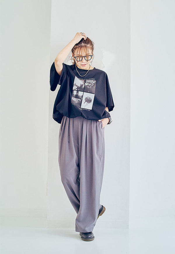 7月3日21時販売開始】Photo A Line Tee/フォトAラインTシャツ