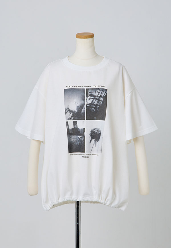 7月3日21時販売開始】Photo A Line Tee/フォトAラインTシャツ