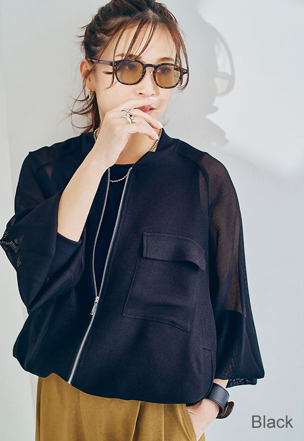 7月10日21時販売開始】W Pocket Mesh Jacket/ダブルポケットメッシュ
