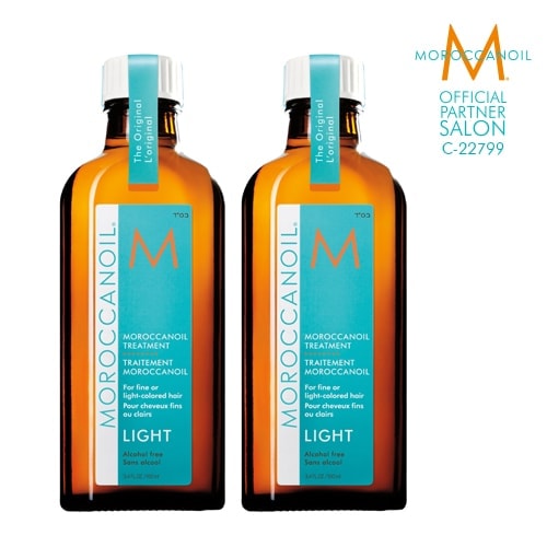 【A倉庫】＜2本セット＞【正規品】【ライト】モロッカンオイルトリートメントライト 100ml ポンプ付き MOROCCANOIL TREATMENT アウトバス 洗い流さないトリートメント スタイリング  ヘアオイル  ヘアケア 美容室専売 サロン専売 オイルトリートメント 保湿  乾燥 乾燥対策