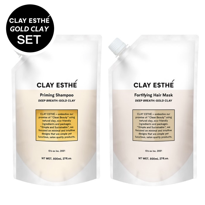 AҸˡۡ ѥåȡGOLD CLAY  CLAY ESTHE  쥤 ץ饤ߥ ס  쥤 եƥե󥰥إޥ  ӥ塼ƥإסΥ󥷥ꥳ