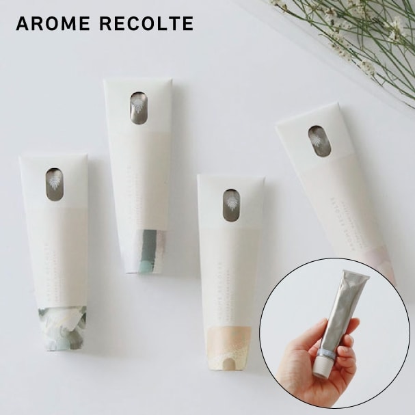 ハンドクリーム【 AROME RECOLTE 】アロマレコルト ナチュラルハンドクリーム／AROME RECOLTE(アロマレコルト) フレグランス 香水 自然 植物由来 香り オシャレ 塗る香水 日本製 メンズ レディース 男性 女性 ギフト プレゼント SD