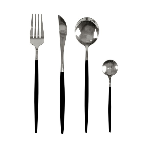 A倉庫】カトラリーセット 24本【 Coltello 】 コルテロ スウェーデン