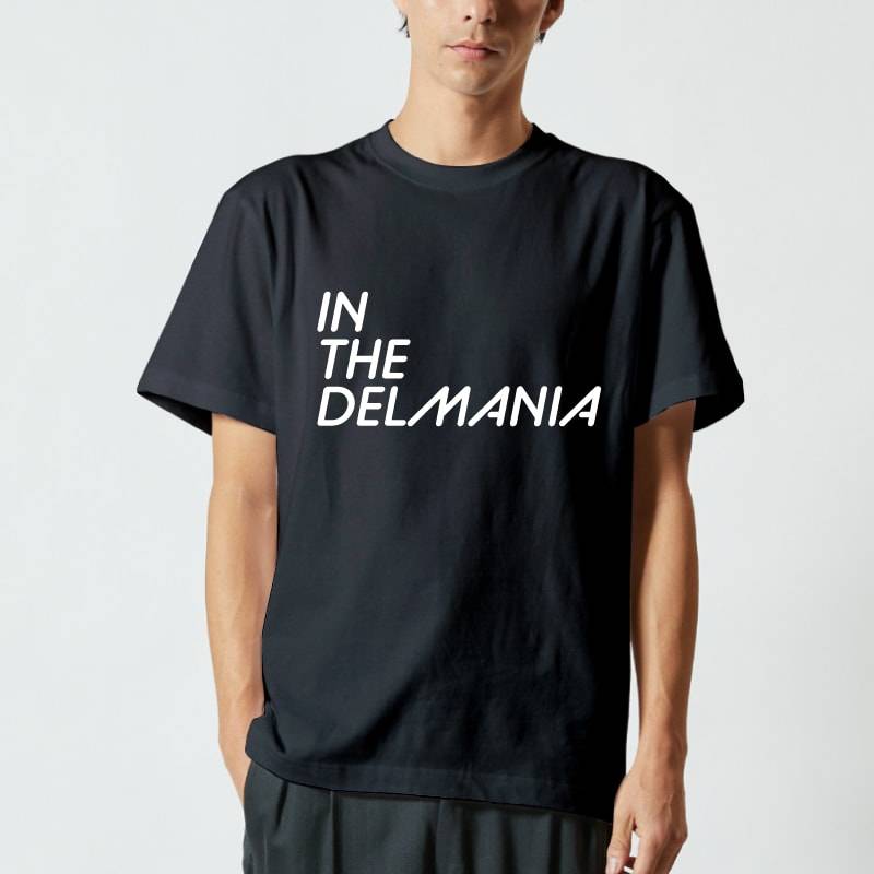 2026 【A倉庫】IN THE DELMANIA  Tシャツ  5.6オンス  メンズ　レディース 半袖 カットソー ロゴ  ロゴT LOGO TEE ビックサイズ対応　S M L XL  ファッション