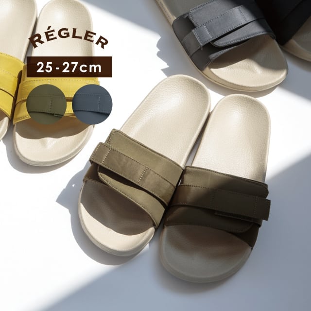 サンダル【 調節可能スリッパ 】 Regler　L サイズ　25cm - 27cm　レグラ ベルトサンダル  スリッパ  ルームシューズ 屋内 屋外EVA 軽量 オフィス メンズ レディース 男女兼用 仕事用 ベランダ用 ワンマイル サンダル アウトドア おしゃれ ギフト プレゼント SD