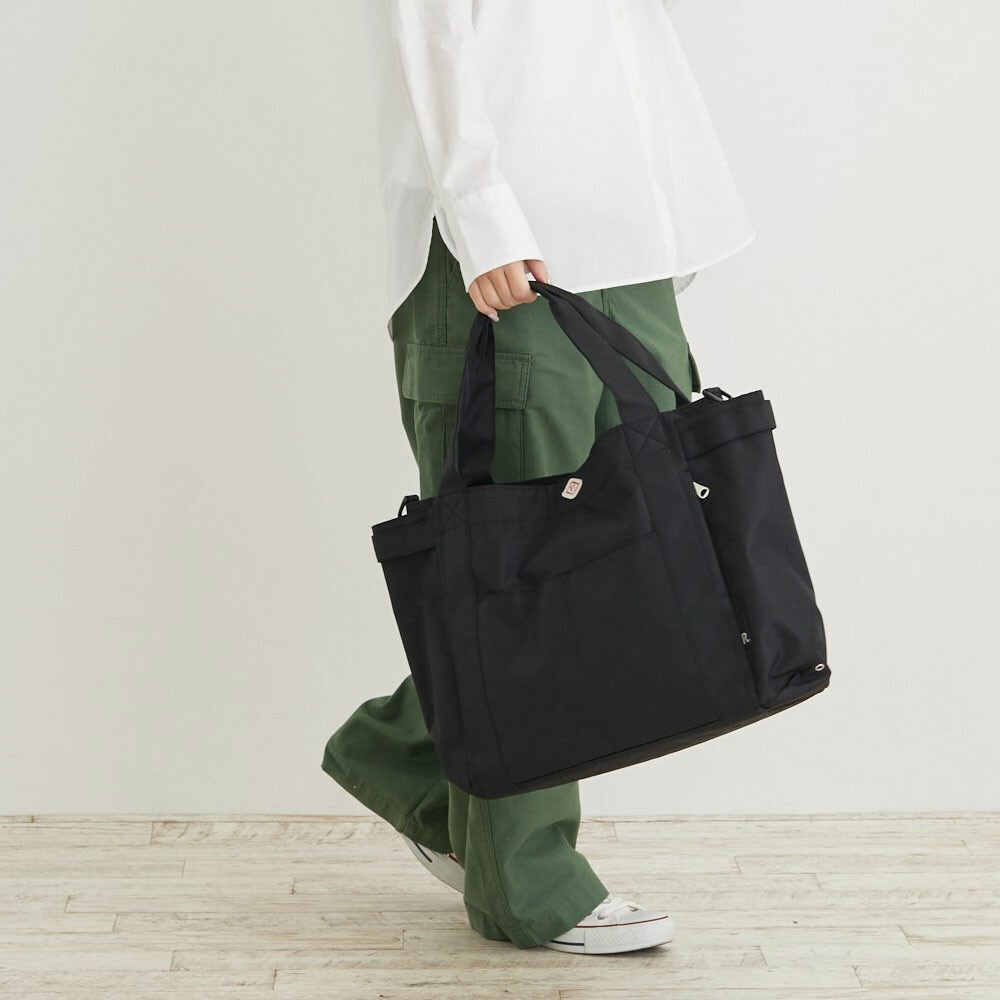 大容量でポーチ付きが嬉しい\tDior\tToujours バッグ ミディアム ルートート ROOTOTE トートバッグ レディース 大きめ 大容量