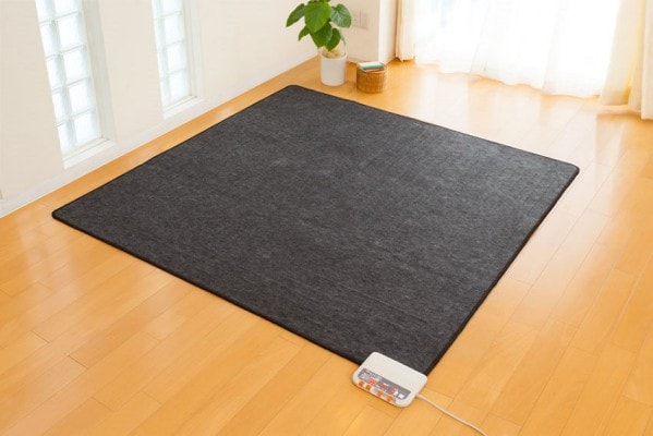 2畳用【条件特典】本体のみ《 電気ホットカーぺット 》正規取扱店 ゼンケン ZENKEN 電磁波99％カット ホットマット 電気マット ダニ対策機能 7面切替 電気敷きマット 温熱マット 電熱マット 省エネ 節電 オフタイマー 電気カーペット 床暖房カーペット カバー無し ZCB-20P