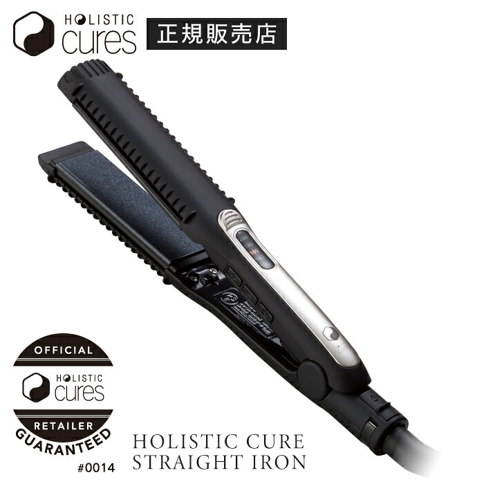 【A倉庫】【正規販売店】ホリスティックキュア ストレートアイロン  ( CCIS-G03B )  ホリスティック ヘアアイロン ストレートヘアアイロン クレイツ クレイツイオン HOLISTIC CURE STRAIGHT IRON ホリスティックキュアーズ 【メーカー1年保証付】