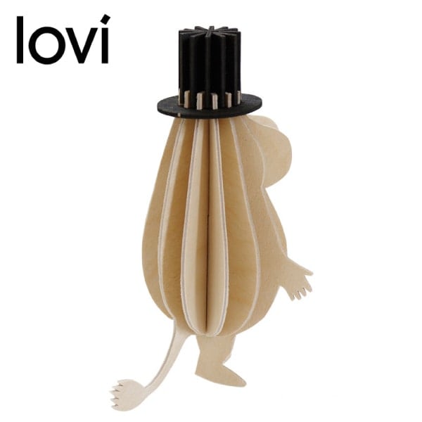 【A倉庫】Lovi (ロヴィ)  ムーミンパパ 13cm lovi ミニツリークリスマスツリー クリスマス ツリー 飾り 北欧 フィンランド  軽量 ギフト プレゼント 白樺 moninoki インテリア 雑貨 お洒落