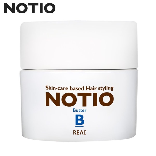 【A倉庫】【NOTIO】ノティオ バター 45g ｜ リアル化学 REALスタイリング剤 ヘアスタイル ヘアバター 保湿 敏感肌  ヘアケア NOTIO  美容室 サロン専売品 美容院 FJ