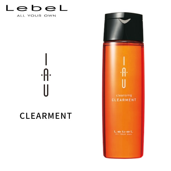 【A倉庫】【クリアメント 200ml】Lebel　IAU　ルベル　イオ　クレンジング　クリアメント　200ml　シャンプー　（ orange　D)