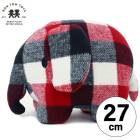 ��27cm �ۡ�Elephant Check��BTT-022RD���ߥåե��� �����ǥ���� �̤������ ������� ���襤�� �ͷ� ���顼 ���å� ������ƥ� �ܡ�B�Ҹˡ�