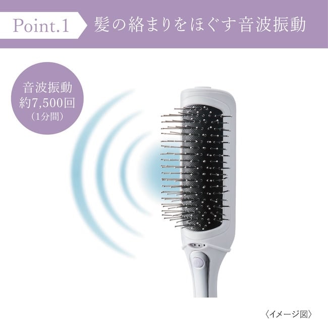 A倉庫】FESTINO イオンケア スタイリングブラシ マイナスイオン ブラシ