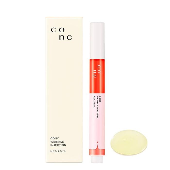 【A倉庫】正規品　CONC【 リンクルインジェクション 2.5ml  】部分美容液 細胞培養エキス美容液 コンク エイジングケア スキンケア 美容液 次世代型 レチノール 目元 口元 ハリ不足 ツヤ 潤い 弾力 乾燥 遺伝子 細胞