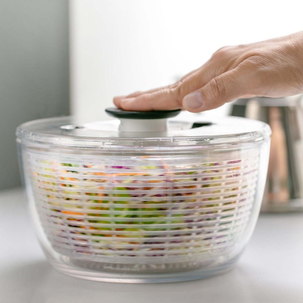 正規品】 野菜水切り器【 クリアサラダスピナー 大 】OXO オクソー