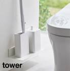 tower《 石こうボード壁対応浮かせるトイレ棚 タワー 》収納棚 収納ラック 小物置き 棚 壁 ラック ウォールラック 石こうボードピン 木ネジ 浮かせる シ【B倉庫】|超便利グッズ|生活雑貨