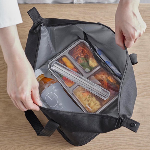 tower《 スーパー・コンビニ弁当がそのまま入る洗えるお弁当バッグ