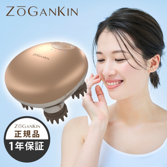 ZOGANKIN スカルプブラシ ゴールド